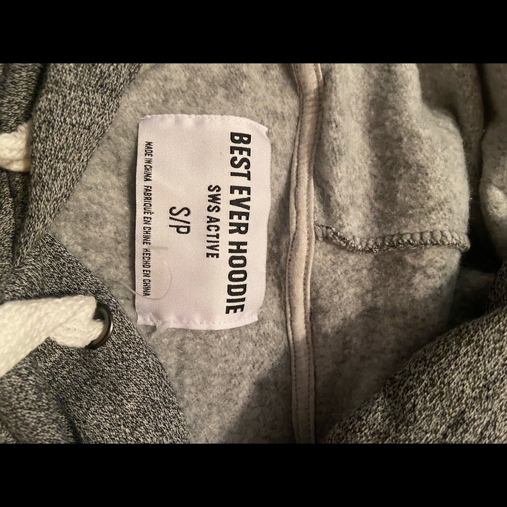 Gray hoodie